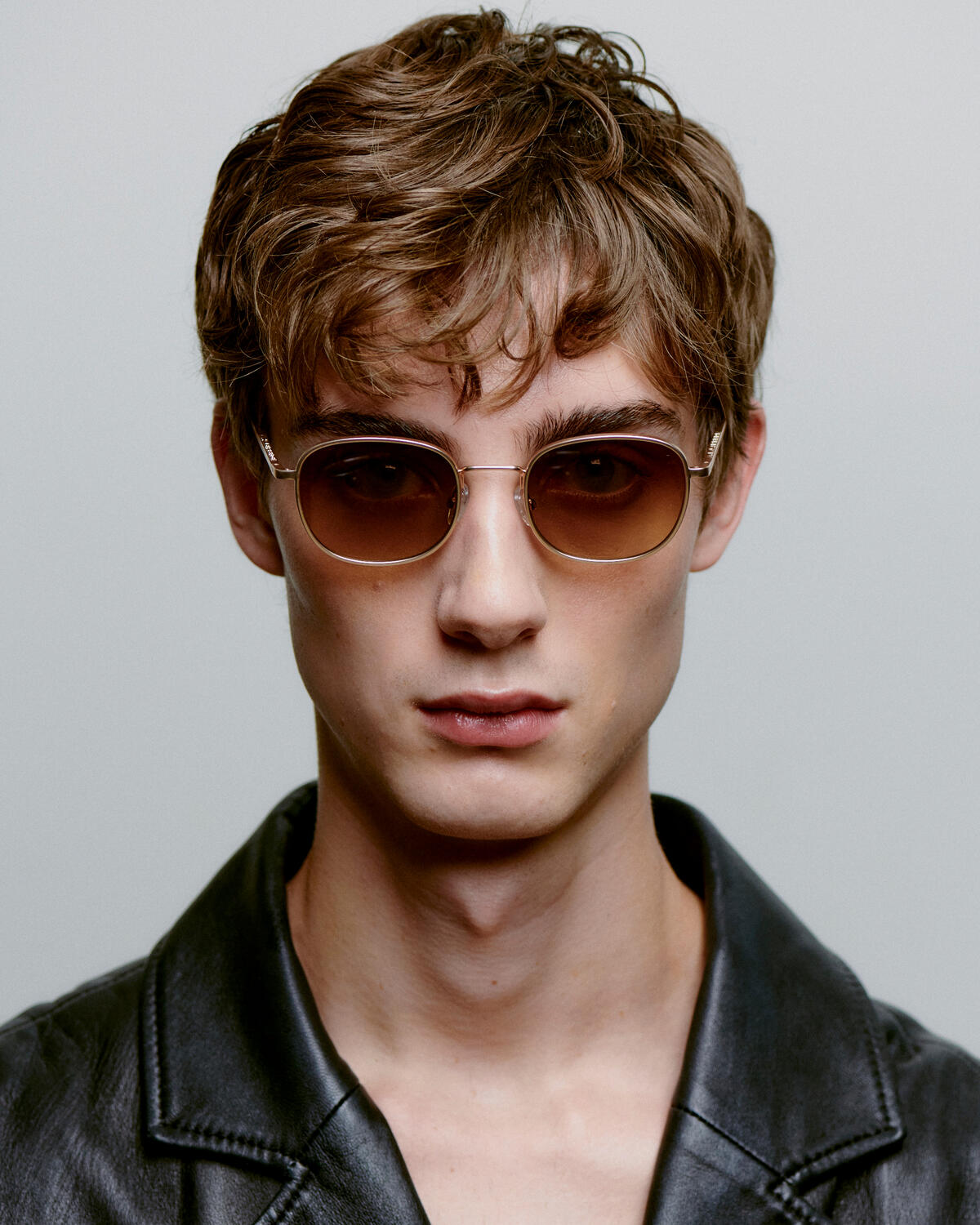 Hello solbrille - Matte Gold
